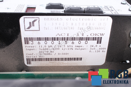 ACI11.0KW BERGES