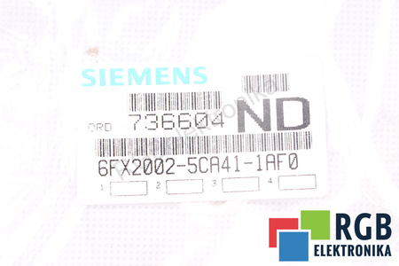 6FX2002-5CA41-1AF0 SIEMENS 1FT/1FK TO 611/810D/SIMOVERT 5M KABELIS