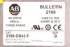 2198-DB42-F ALLEN BRADLEY BULLETIN 2198