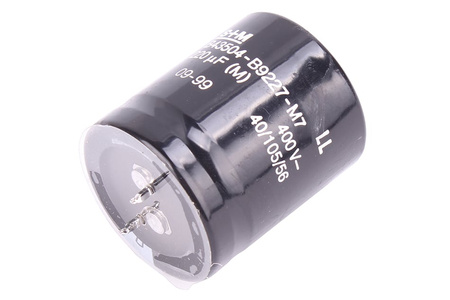 KONDENSATORIUS B43504-B9227-M7 S+M 220UF, 400V