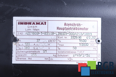 ADC160B-1-B350B-L2BS03-300A2S3/3003 INDRAMAT