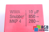 KONDENSATORIUS 10UF 850VDC WIMA