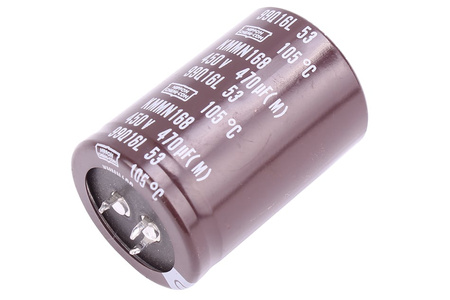 KONDENSATORIUS 99Q16L53 NIPPON KMMN168 470UF, 450V KONDENSATORIUS