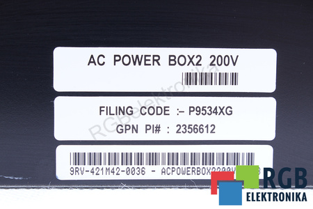 P9534XG GE YOKOGAWA MEDICAL SYSTEMS BOX2 SKIRTAS LOGIQ7
