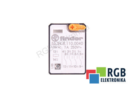 55.34.8.110.0040 FINDER 110VAC 7A ESTAFETĖ