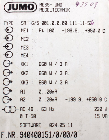 SR-96/5-001.0.0.00-111-11-54 JUMO