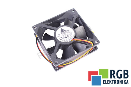 EFB0812EH DELTA 80X80X25MM, 12V, 0.42A VENTILIATORIUS