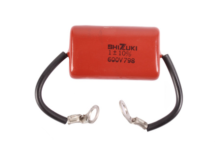 KONDENSATORIUS 600V798 SHIZUKI 1UF, 600V, 4MM, 2MM