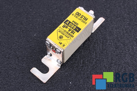 SAUGIKLIS HLS00 JEAN MULLER VDE0636/23 16A-AR, 660VAC, 120KA SAUGIKLIS