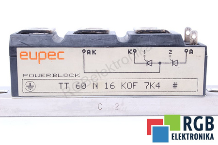TT60N16KOF EUPEC POWERBLOCK