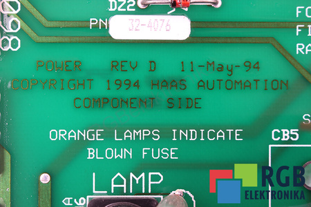 32-4076 HAAS AUTOMATION