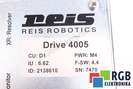 DRIVE4005 REIS ROBOTICS ID.NR. 2138610