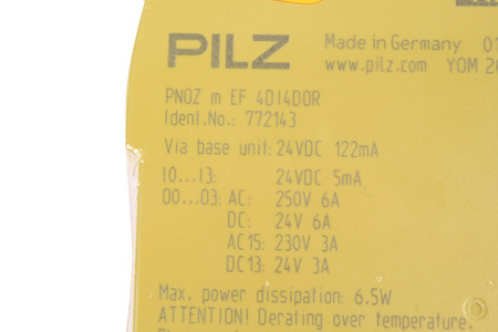 PNOZ M EF 4DI4DOR PILZ 772143 PNOZMULTI 2 SAUGOS RELĖ