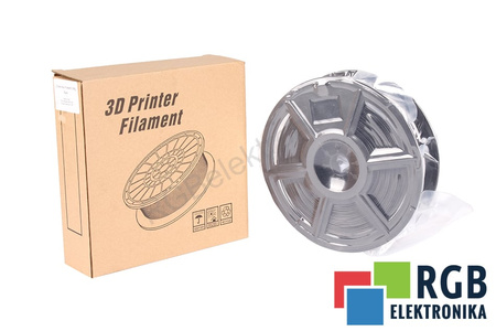 1,75MM PEARL FILAMENT 0.5KG BLACK FLASHFORGE RITĖS IŠORINIS DYDIS 180MM, RITĖS VIDINIS DYDIS 50MM, RITĖS PLOTIS 45MM