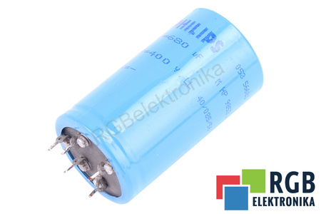 KONDENSATORIUS 680UF 400V PHILIPS