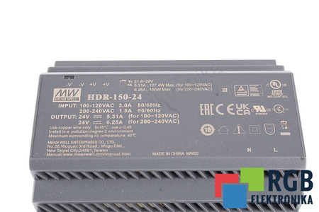 HDR-150-24 MEAN WELL