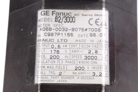 A06B-0032-B075 FANUC