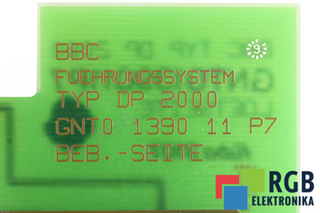 DP2000 BBC BROWN BOVERI GVT0139011P DALIMS