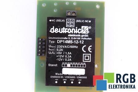 DP14M5-12-12 DEUTRONIC