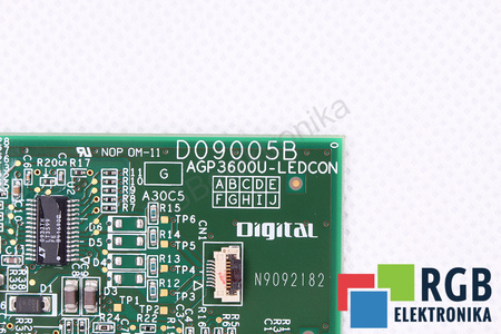 AGP3600U-LEDCON DIGITAL D09005B SKIRTAS AGP3600-U1-D24-CA1M 3910018-02
