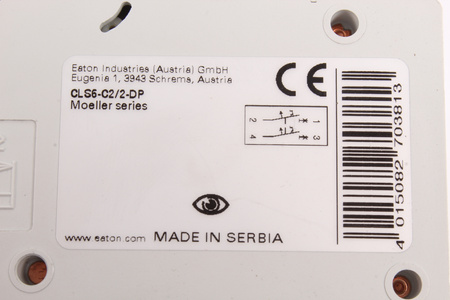 CLS6-C2/2-DP EATON 270381 AUTOMATINIS JUNGIKLIS