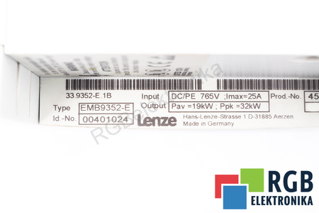 EMB9352-E LENZE 00401024