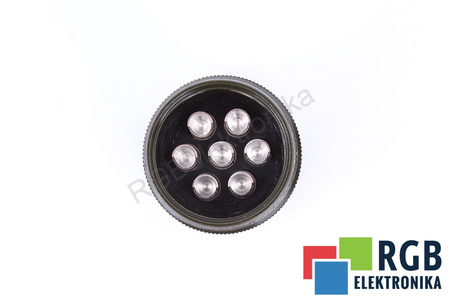 XMS3106A24-10S EUMAX SKIRTAS AI FANUC SIZE 24, 7PIN TIESUS KIŠTUKAS BE KABELIO ĮVORĖS