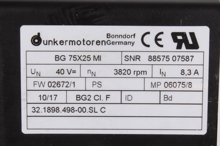 BG75X25MI DUNKERMOTOREN STATORIAUS
