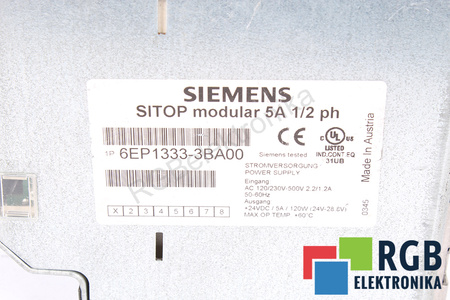 6EP1333-3BA00 SIEMENS SITOP