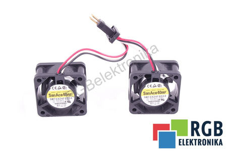 A90L-0001-0507#B FANUC 9WF0424F6D04 40X40X20MM, 24V VENTILIATORIUS