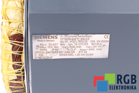 1FT6086-8AF71-4AL0-Z SIEMENS STATORIAUS