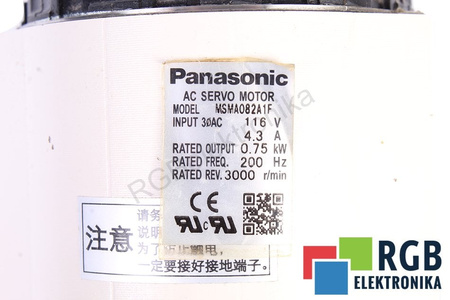 MSMA082A1F PANASONIC STATORIAUS