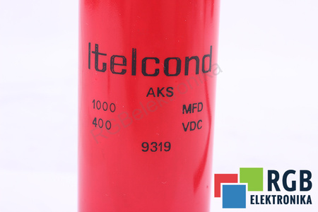 KONDENSATORIUS 1000MF 400VDC ITELCOND KONDENSATORIUS