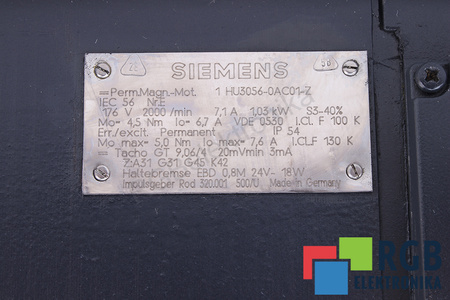 1HU3058-0AC01-Z SIEMENS Z:A31 G31 G45 K42