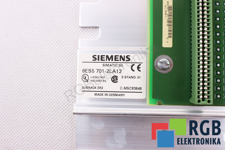 6ES5701-2LA12 SIEMENS SIMATIC S5 TINKLELIS