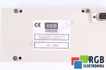 00.F5.060-1000 ISA OPERATOR F5 VALDYMO IR VALDYMO PULTAS