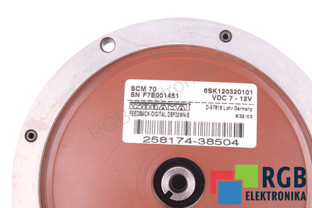 SCM70 INDRAMAT 6SK120320101 CODER