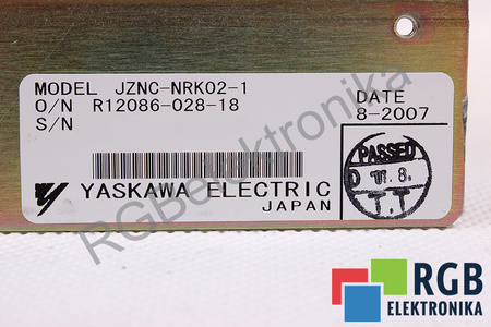 JZNC-NRK02-1 YASKAWA TINKLELIS