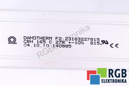 ATSPARUMAS CBH165C DANOTHERM 27 OHM 27OHM
