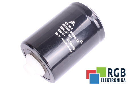 KONDENSATORIUS B43586-S5228-M1 EPCOS 2200UF, 450V KONDENSATORIUS
