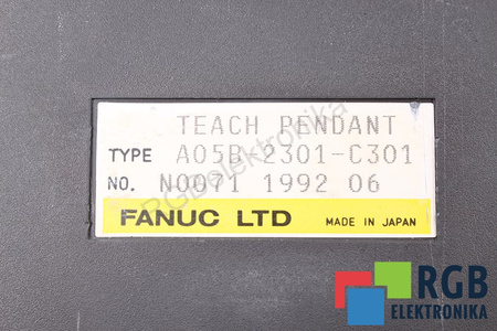 A05B-2301-C301 FANUC MOKYMO PAKABUKAS