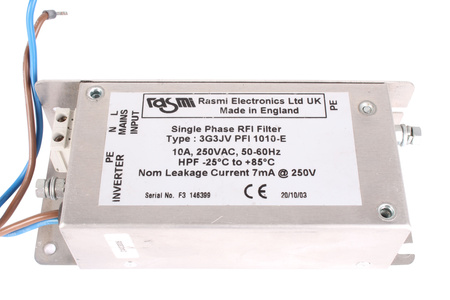 3G3JVPFI1010-E RASMI ELECTRONICS FILTRAS