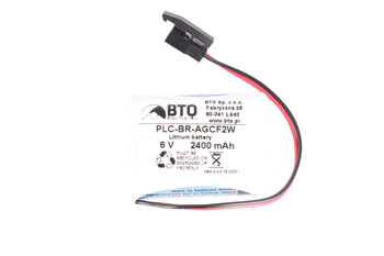 BR-AGCF2W 6.0V PLC-BR-AGCF2W 2400MAH, 6V AKUMULIATORIUS PAKAITALAS