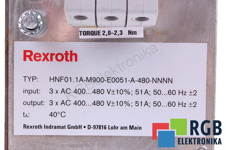 HNF01.1A-M900-E0051-A-480-NNNN BOSCH REXROTH INDRA DRIVE