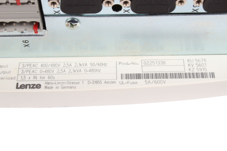 EVS9322-ES LENZE ID.-NO.13278152