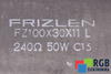 FZ100X30X11 FRIZLEN 240 OHM 50W