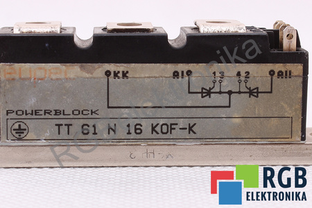 TT61N16KOF-K EUPEC POWERBLOCK