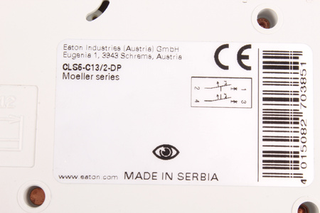 CLS6-C13/2-DP EATON 270385 AUTOMATINIS JUNGIKLIS