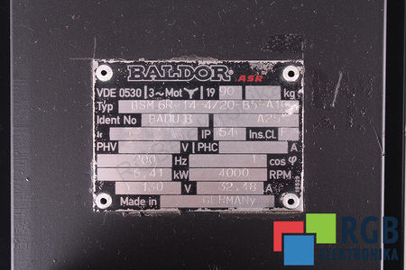 BSM6R-14-4/20-B5-A10-A25 BALDOR STATORIAUS