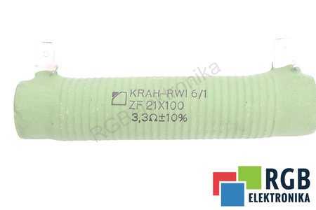 ATSPARUMAS ZF21X100 KRAH-RWI 3.3 OHM ATSPARUMAS